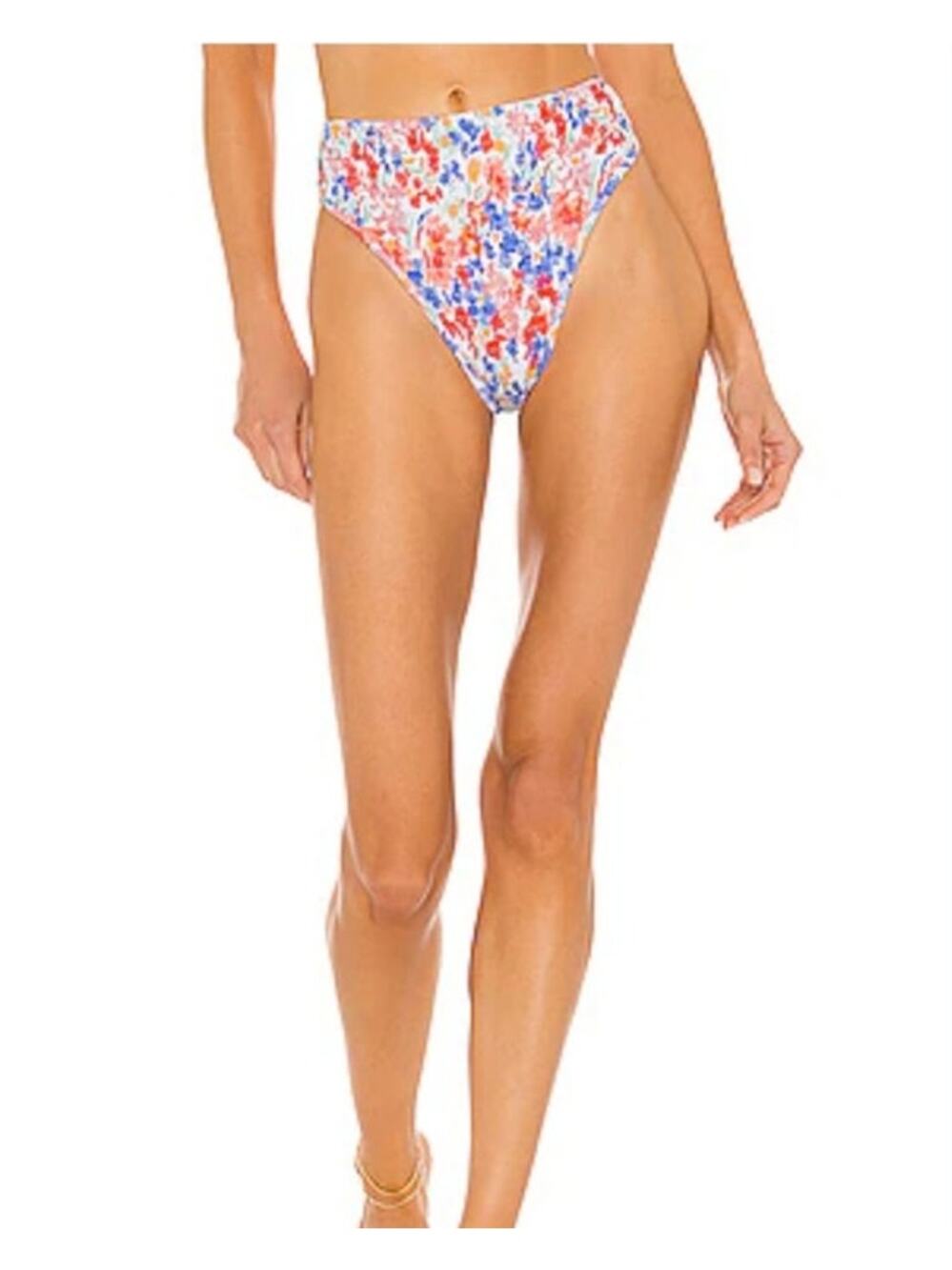 L*Space Barlette Bikini Bitsy Bottom in Flowers Forever Size Small